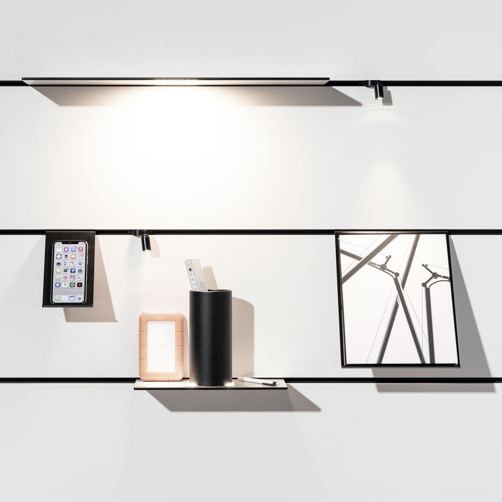 Induktions-Board, Aluminium Natur, transparent